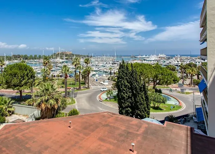 A2 - 1 Bdr Antibes Sea & Port View - Ac, Garage & Terrace